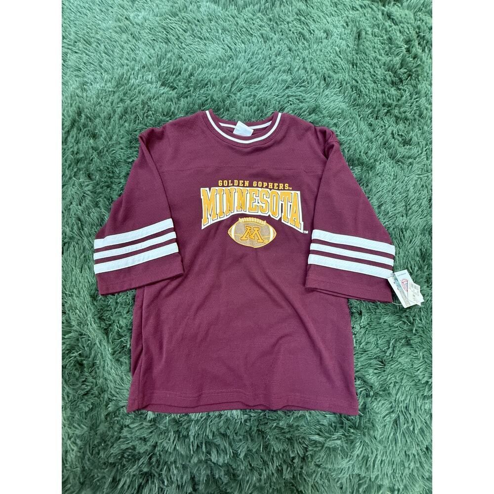 Vintage MightyMac Sports Minnesota Golden Gophers Youth M 12-14 Football Jersey